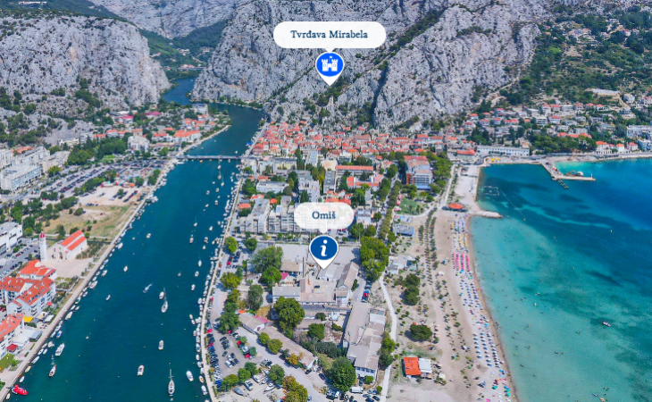 Tour virtuale con drone