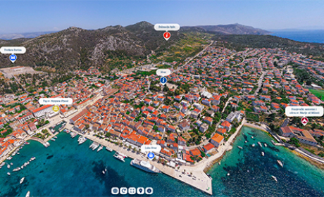 Tour virtuale con drone